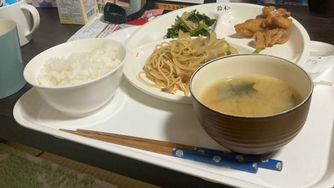 今朝の朝食です。