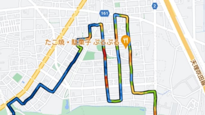 夜ラン