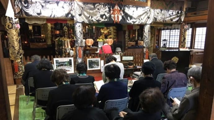 岐阜県山県市谷合 善導寺様のお十夜