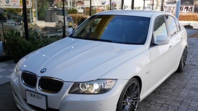 BMW335アイゼンマンマフラー取付