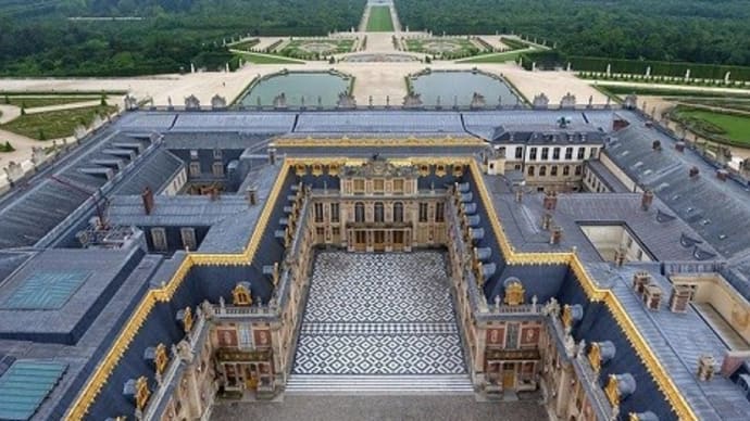 ㉔-❸「フランス観光(慰労親子旅)」ベルサイユ宮殿観光&帰国騒動?