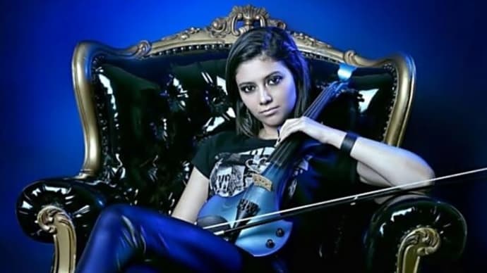 Si amaneciera (SARATOGA)💿 en Violín - Martha Psyko