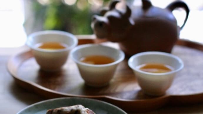 凍頂紅茶と米粉のビスケット