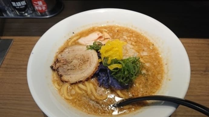 濃厚な創作味噌ラーメン(ど・みそ 鶏@宝町)