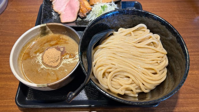 【長野 今井】 ゆいが 総本店「つけそば(1050円)」