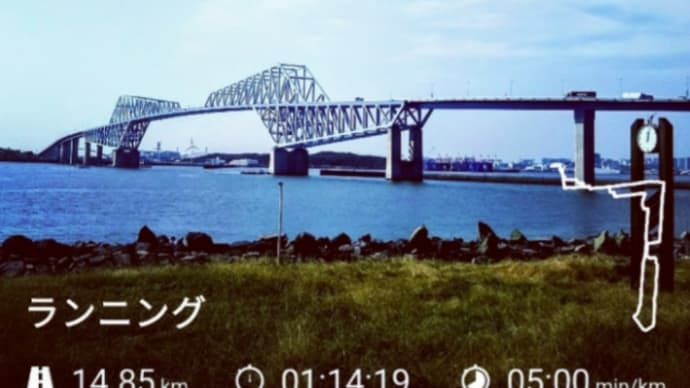 若洲海浜公園迄Running