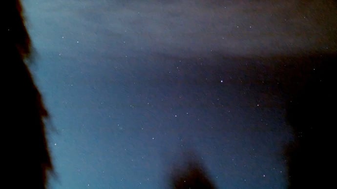 8月25日のネオワイズ彗星(C/2020 F3 NEOWISE)