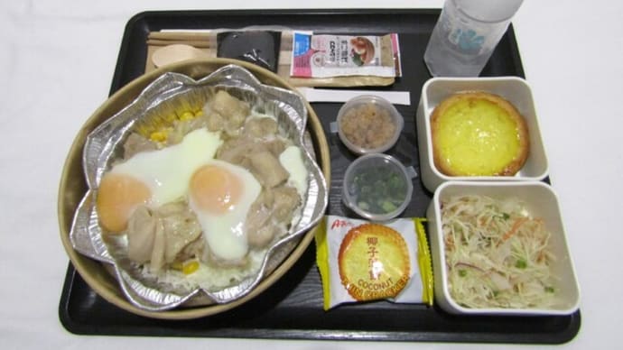 なんちゃって機内食「どこでも機内食_163」香港 煲仔飯(ボウジャイファン)