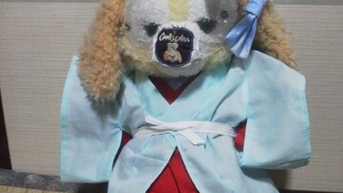 クッキーたんの 十二単の五衣ができました