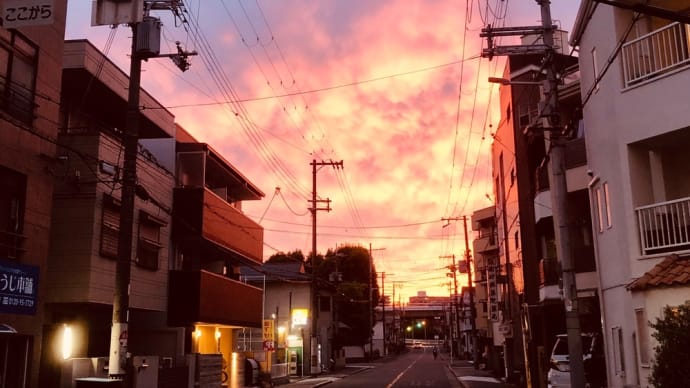 2021/6/6◆夕焼け小焼けでまた明日~♪(^ω^)