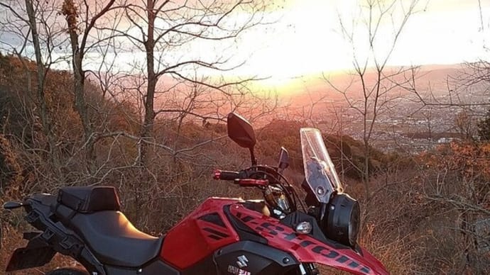 奈良奥山ドライブウェイツーリング！　バイク＆紅葉＆夕陽！