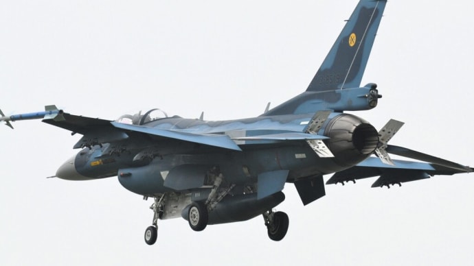 F-2A 13-8519 第6飛行隊 着陸態勢('◇')ゞ