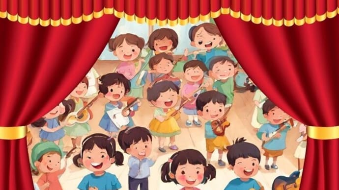感動のリズムの会を終えて、2学期の幼稚園音楽指導が今日終わりました*(„◕᎑◕„)⸝⸝꙳グッ
