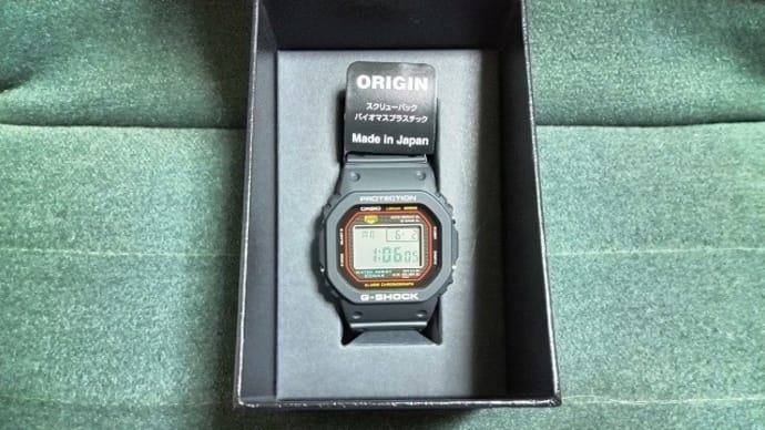 CASIO G-SHOCK DW-5000R-1AJFを購入しました