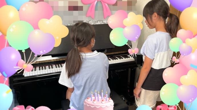 誕生日の日に&たなばたさま&いじけた