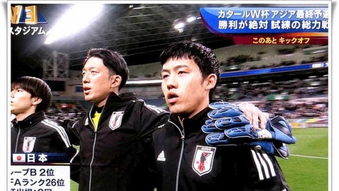 サッカーW杯アジア最終予選 vs 中国