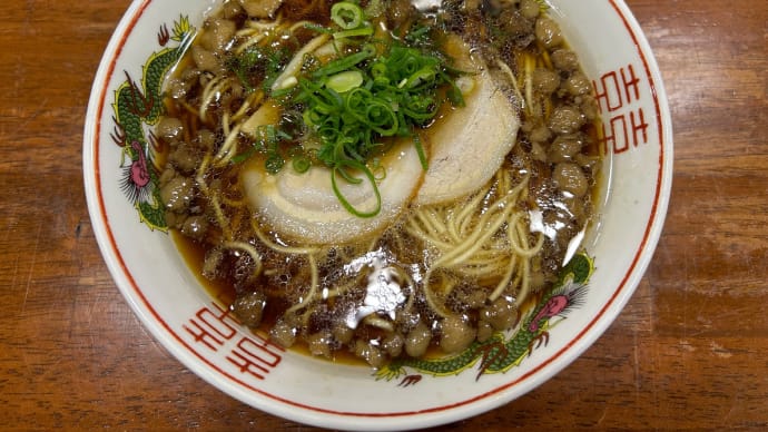 【広島 尾道】 尾道ラーメンたに 尾道駅ビル店「尾道ラーメン(700円)」