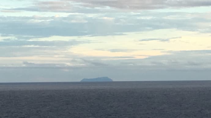 青ヶ島が見えています🌟
