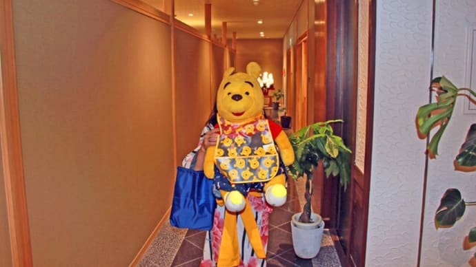 プーさん 鹿児島県霧島市 霧島温泉郷 夫婦露天風呂の宿 天テラス 今年も来たんだよおおう その8