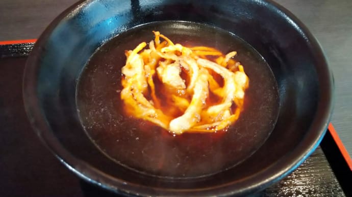 天ぬき、かき揚げ