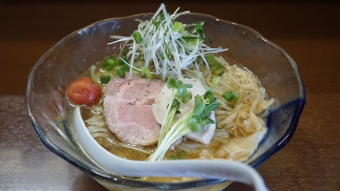 20151 DOG HOUSE「冷やしラーメン」@富山 6月29日 平日限定で始まったdogの冷やし、汁ありでは最高の美味しさです!