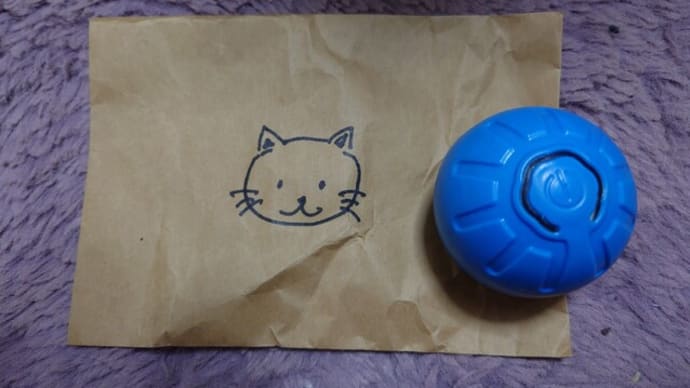 ペット用玩具を頂きました。