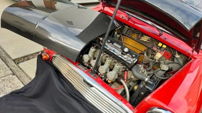 クラシックMINI CFRPドライカーボン ⓶