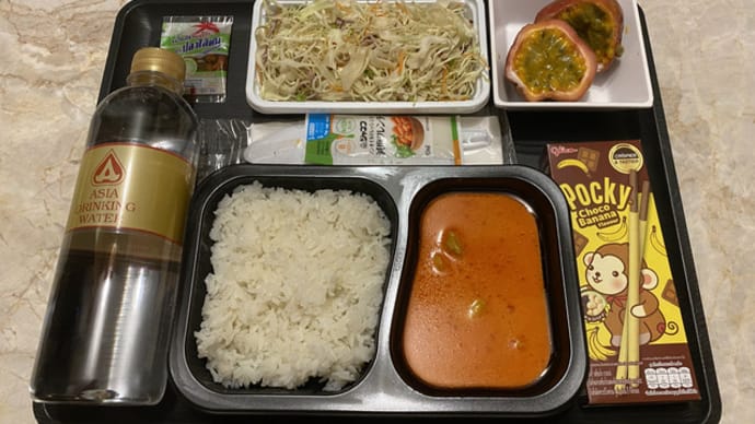 なんちゃって機内食「どこでも機内食_118」マッサマンカレー