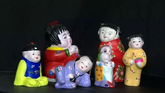 中国の泥人形（3）河北省白溝鎮の泥人形
