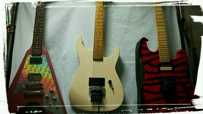 ARIA PRO Ⅱ DIAMONDギター とりあえず完成!