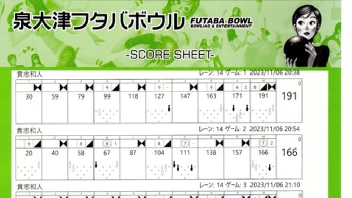 11/6:●小林プロ杯