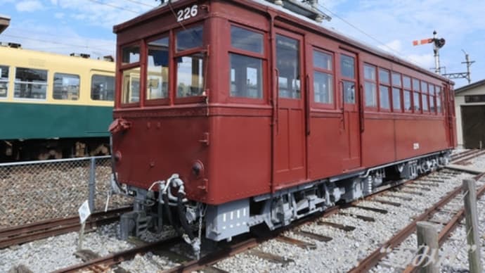 ★三岐鉄道北勢線の保存車両 モニ226