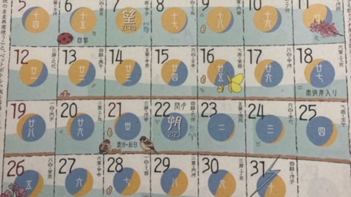 ◉3月の出没予定 2023◉