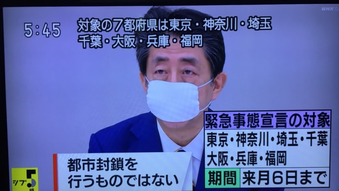 「緊急事態宣言」 そして、奮闘して下さっている医療従事者の方々に反して、研修医の皆さまのモラルは ?