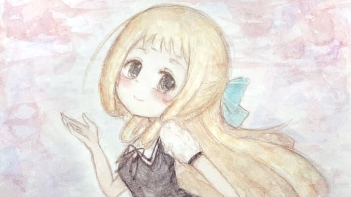 透明水彩 そのっち(小) お誕生日おめでとう~