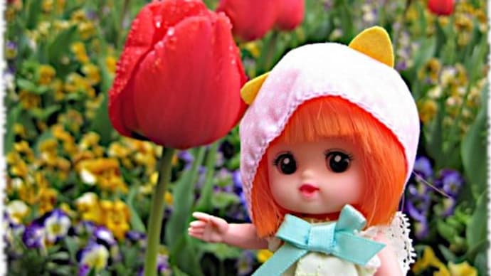 ネネちゃんとお花
