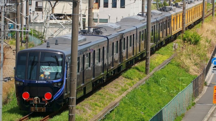 2023年4月21日 相鉄厚木線 海老名 701F4R+21809F4R 最終増備車