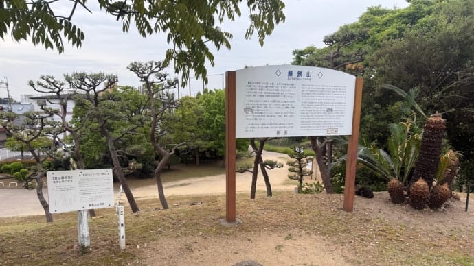 一等三角点の設置されている日本一低い山 蘇鉄山に登ってみた
