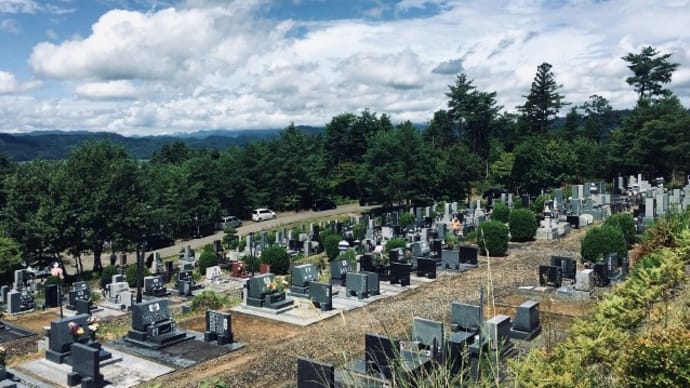 盆の入り お墓参り