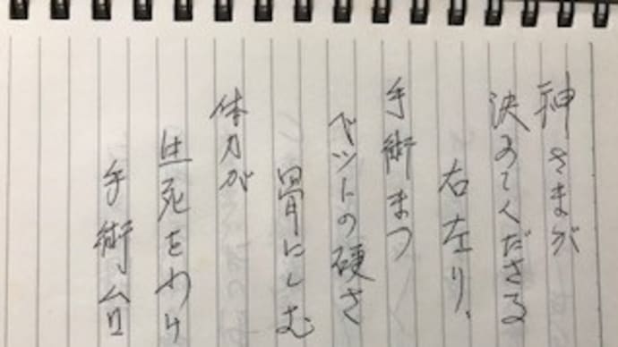 父のメモ