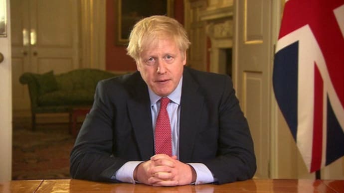 イギリスで外出制限。