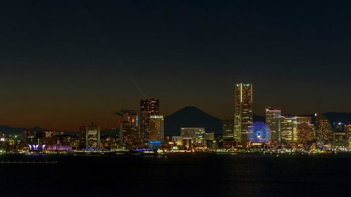 横浜スカイウォークからの夜景