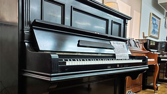 約100年前　大正時代　ヤマハピアノ修復