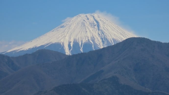 身延山山頂 奥の院と富士山展望