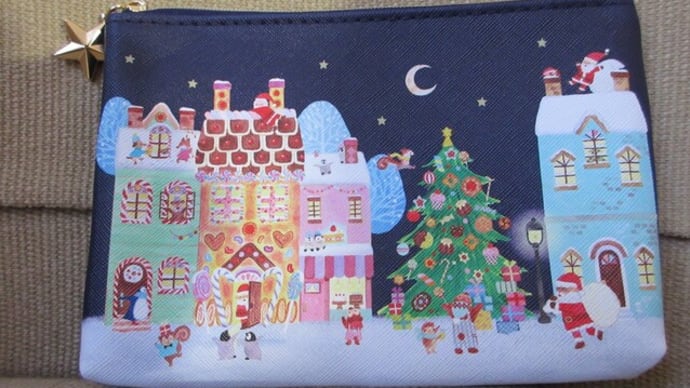 メリーのクリスマスポーチ