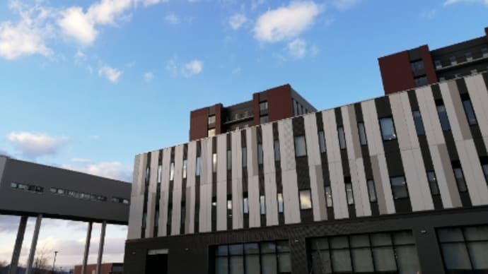 今年初めての大学病院