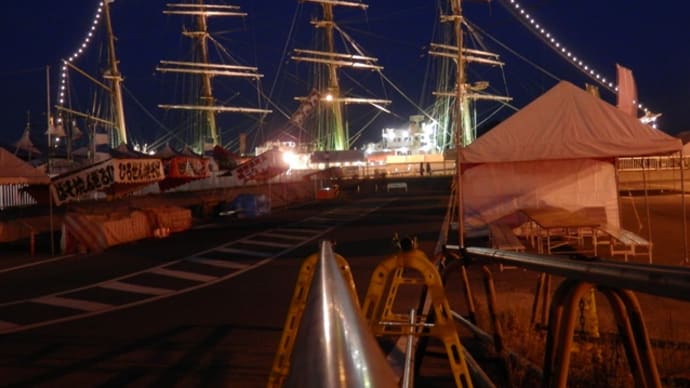 太平洋の白鳥　帆船「日本丸」　宇野港に３年ぶりに寄港