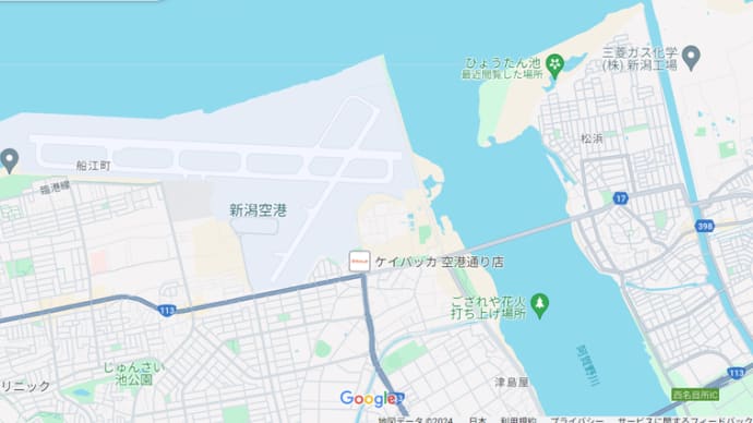 8月14日 新潟市北区・ひょうたん池