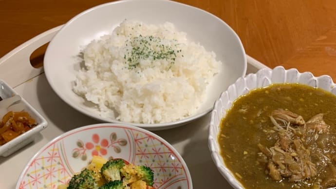 カレーか、と言うけど好きだよねカレー