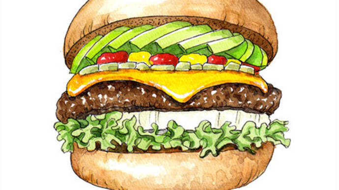 ◆マツシロバーガー・アボガド・チーズ・バーガー◆